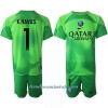 Conjunto (Camiseta+Pantalón Corto) Portero Paris Saint-Germain Keylor Navas 1 Primera Equipación 2022-23 - Niño